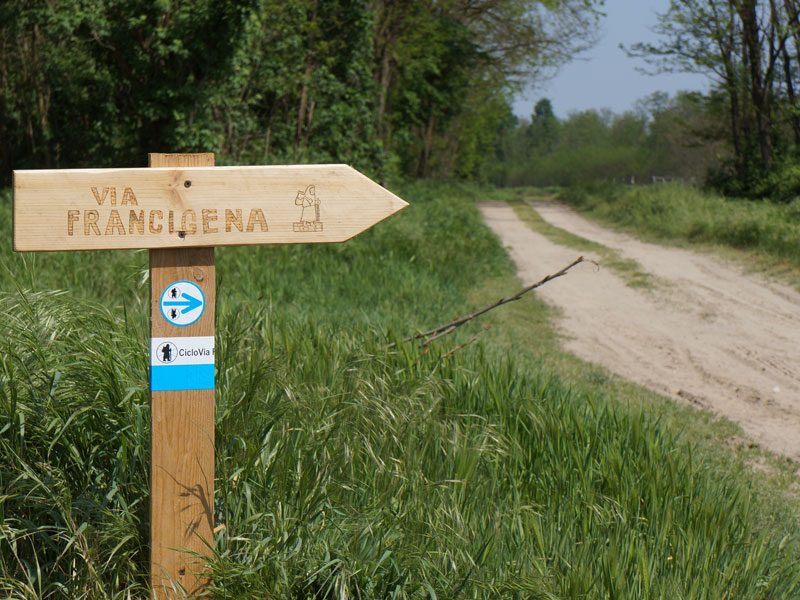 La Via Francigena in bicicletta